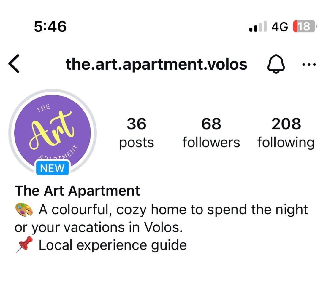 The Art Apartment Волос Екстер'єр фото